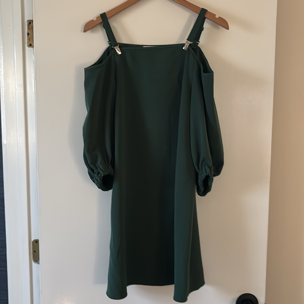 Tibi Dress Buckle Sleeve Size 2